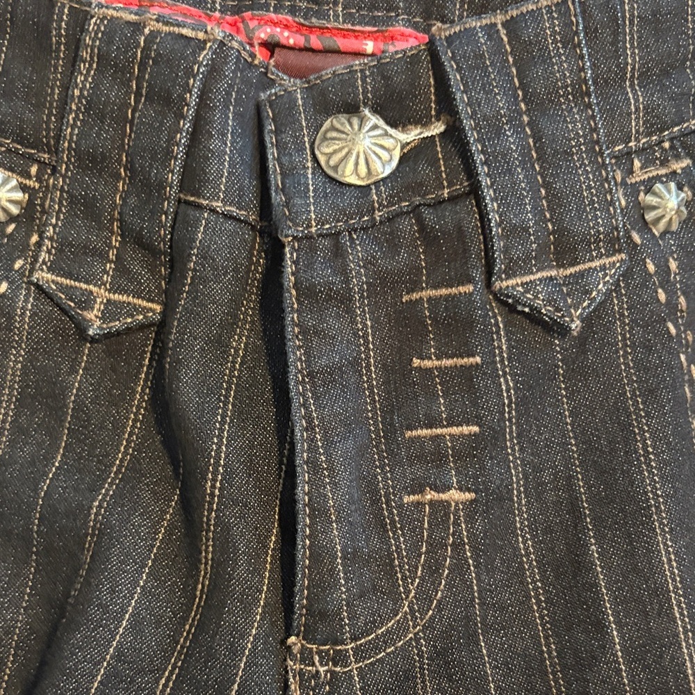 Double D Ranch Black Pinstripe Jeans. Sz 4.
Great shape! - Picture 5 of 12